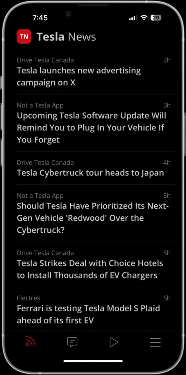 Unofficial Tesla News